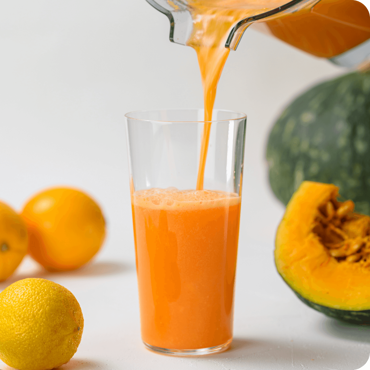 Smoothies made with substandard vegetables and fruits